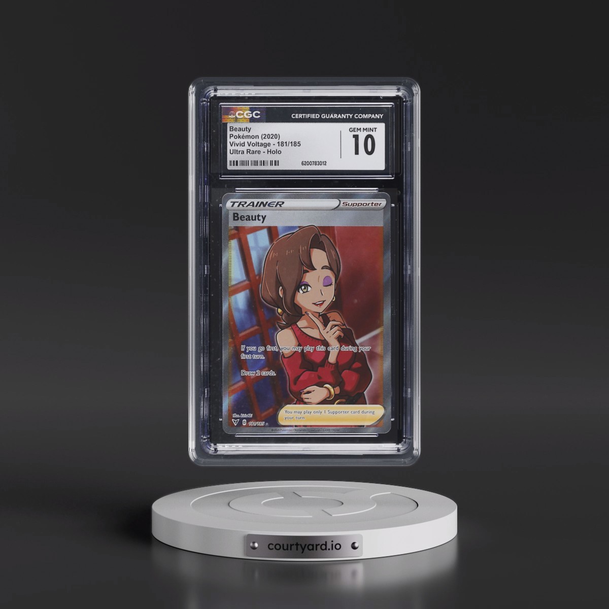 2020 Vivid Voltage #181/185 Beauty - Ultra Rare Holo (CGC 10 GEM MINT)