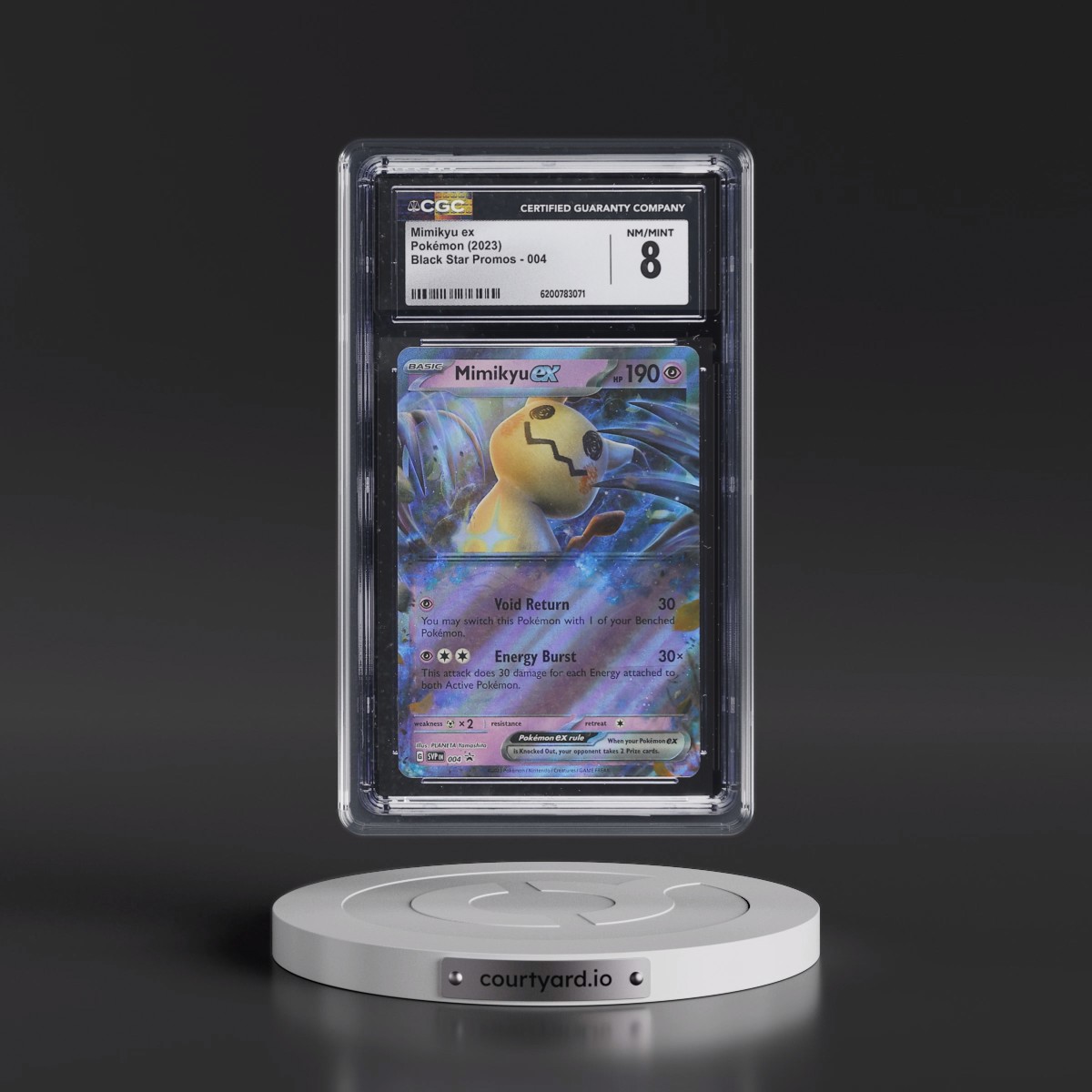2023 Black Star Promos - Scarlet & Violet SVPEN #004 Mimikyu ex - (Holo) (CGC 8 NM-MT)