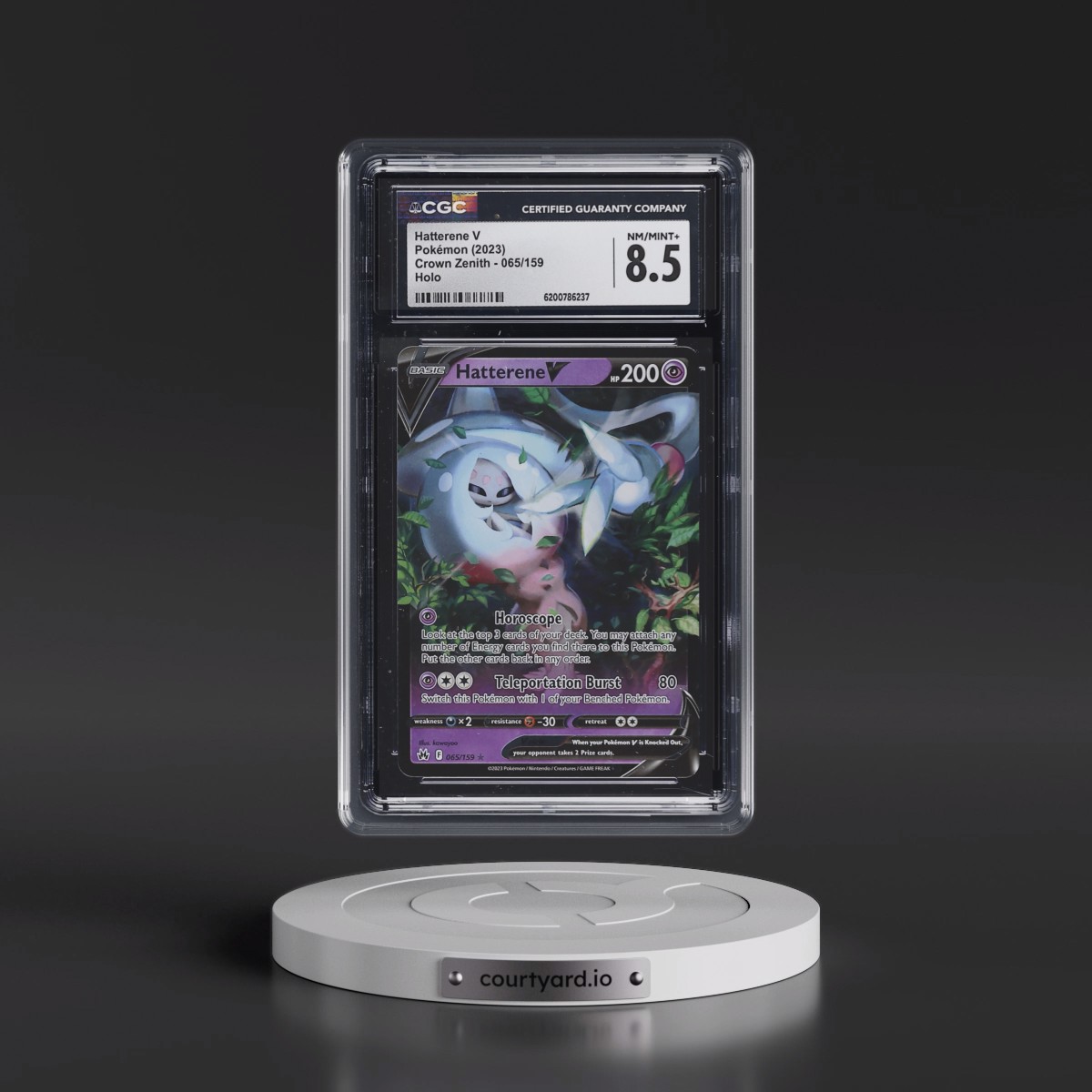 2023 Crown Zenith Hatterene V - Holo #065/159 CGC 8.5