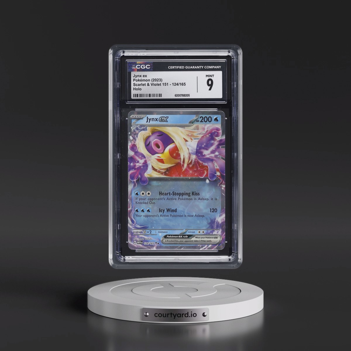 2023 Scarlet & Violet 151 - MEW EN Jynx ex - Holo #124/165 CGC 9