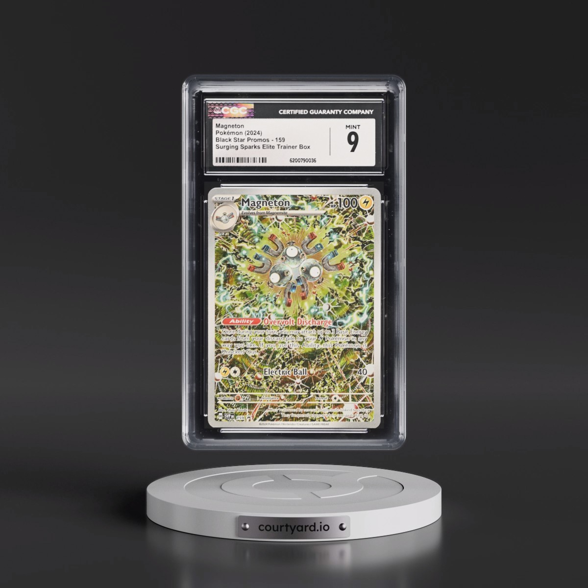 2023 Black Star Promos - Scarlet & Violet SVP EN #159 Magneton - Surging Sparks Elite Trainer Box (Holo) (CGC 9 MINT)