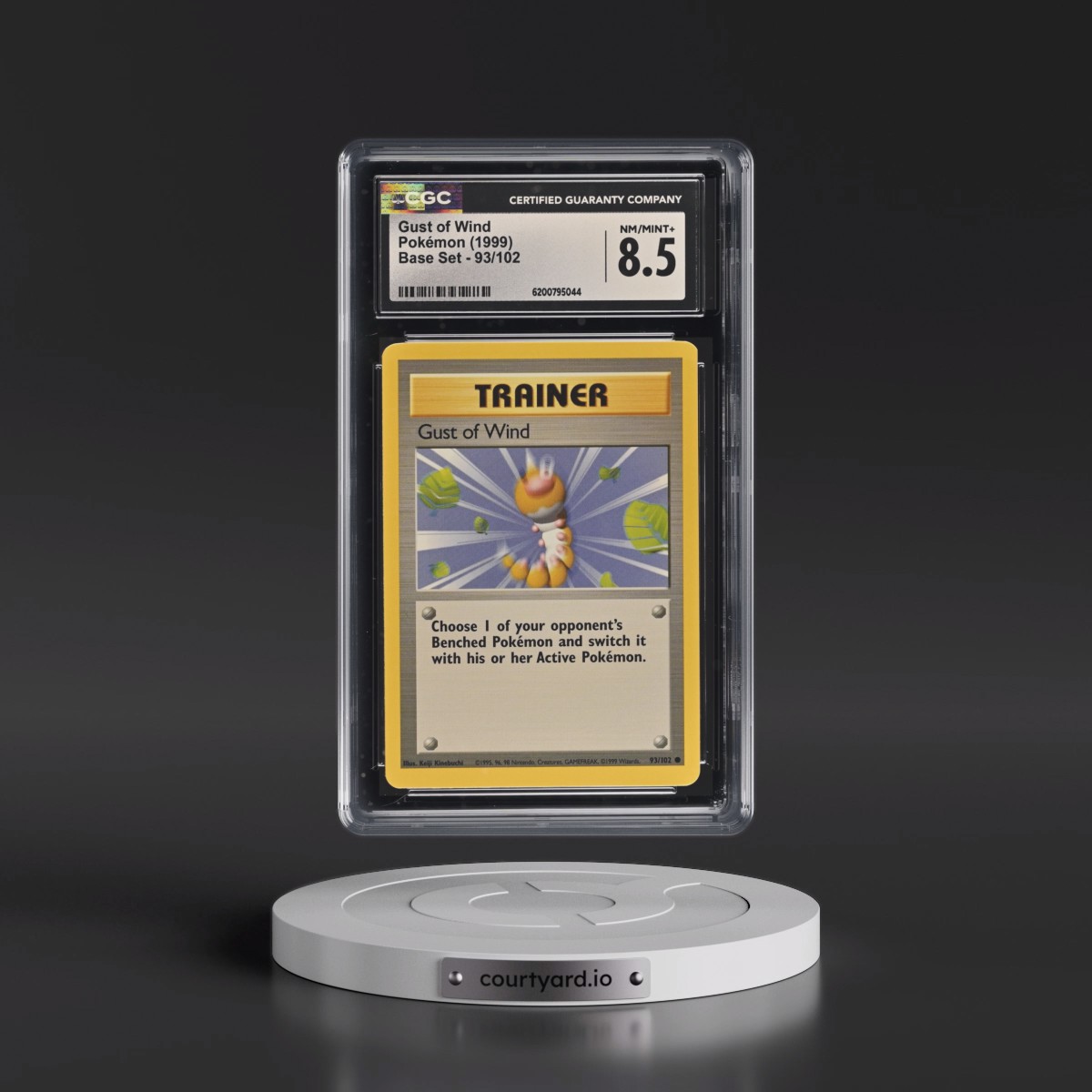 1999 Base Set #93/102 Gust of Wind (CGC 8.5 NM-MT+)