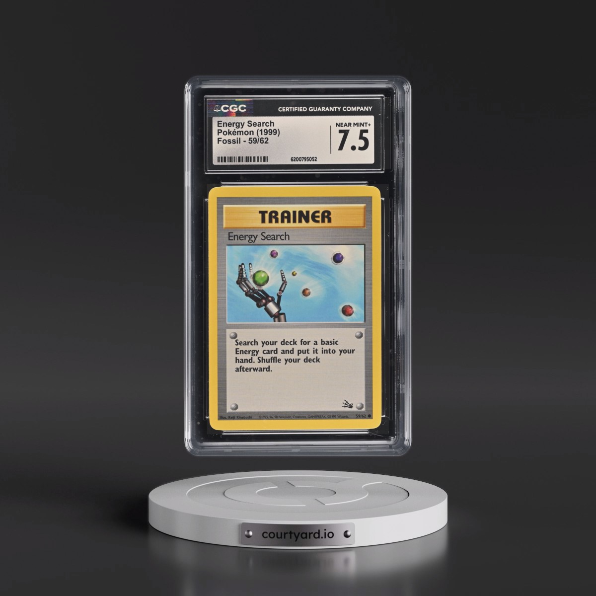 1999 Fossil Energy Search #59/62 CGC 7.5