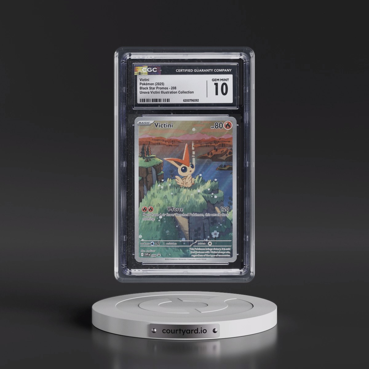2023 Black Star Promos - Scarlet & Violet SVP EN #208 Victini - Unova Victini Illustration Collection (Holo) (CGC 10 GEM MINT)