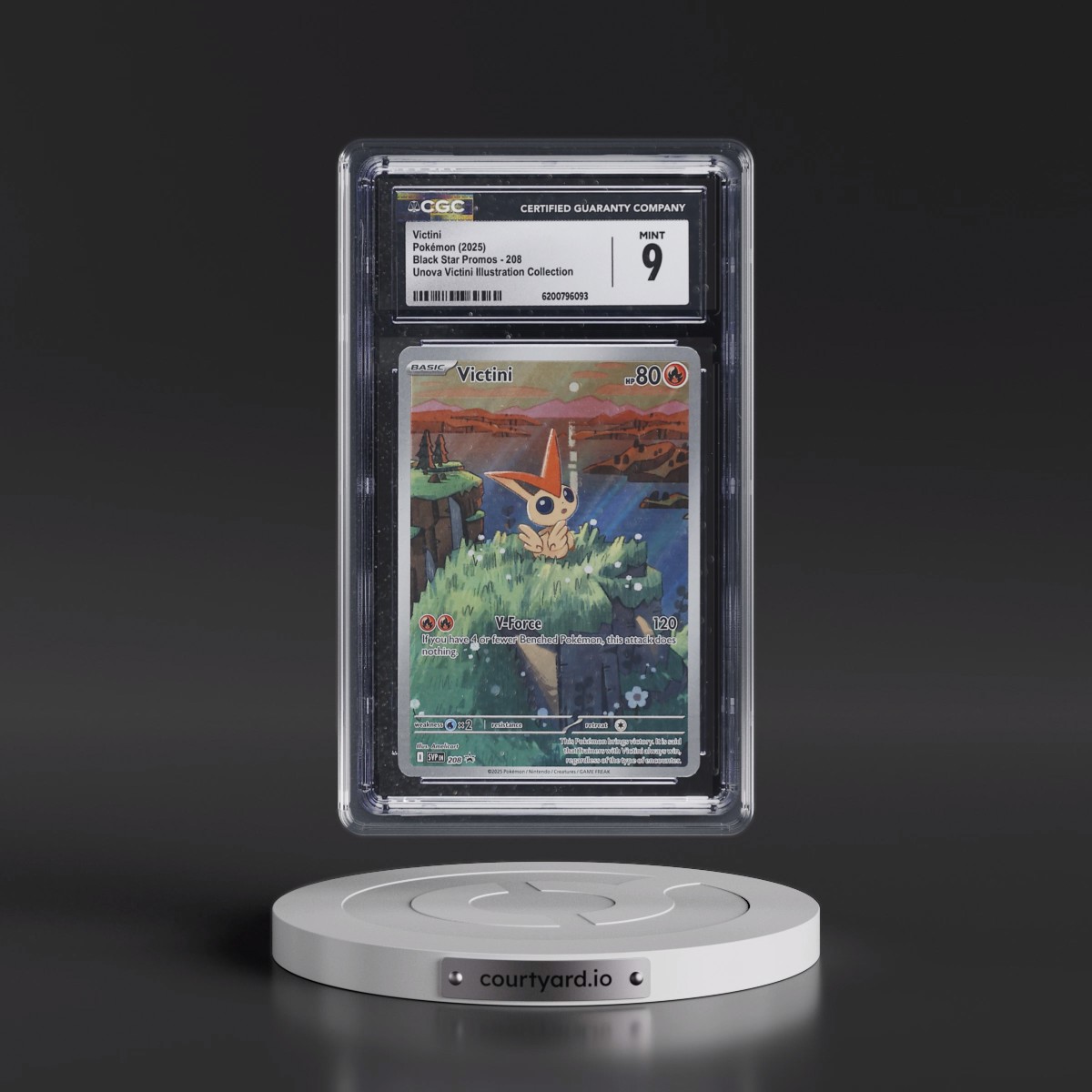 2023 Black Star Promos - Scarlet & Violet SVP EN #208 Victini - Unova Victini Illustration Collection (Holo) (CGC 9 MINT)