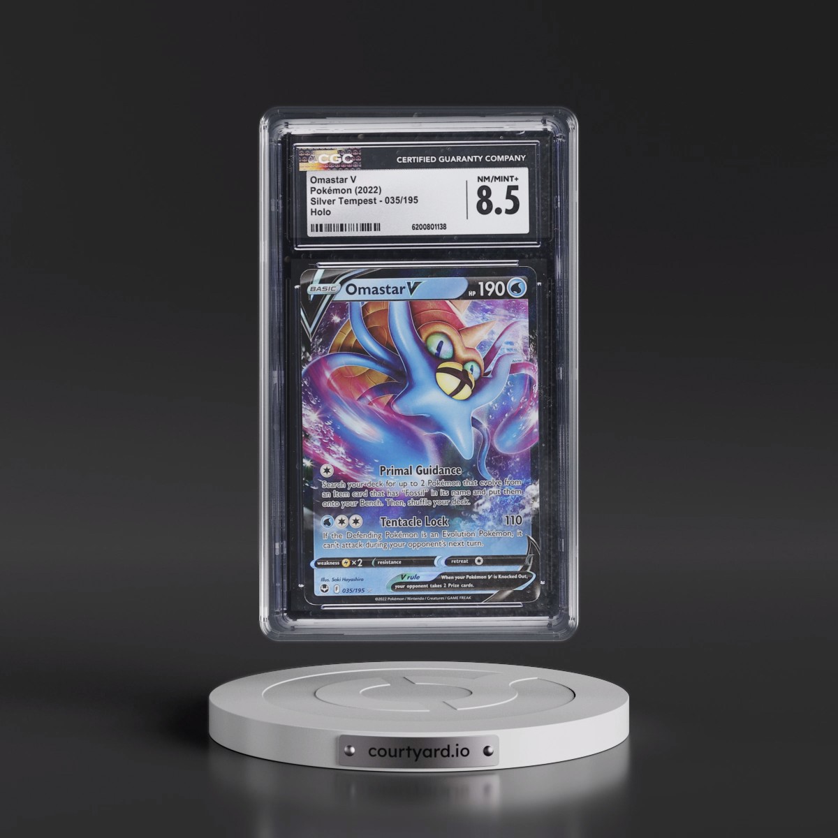 2022 Silver Tempest Omastar V - Holo #035/195 CGC 8.5