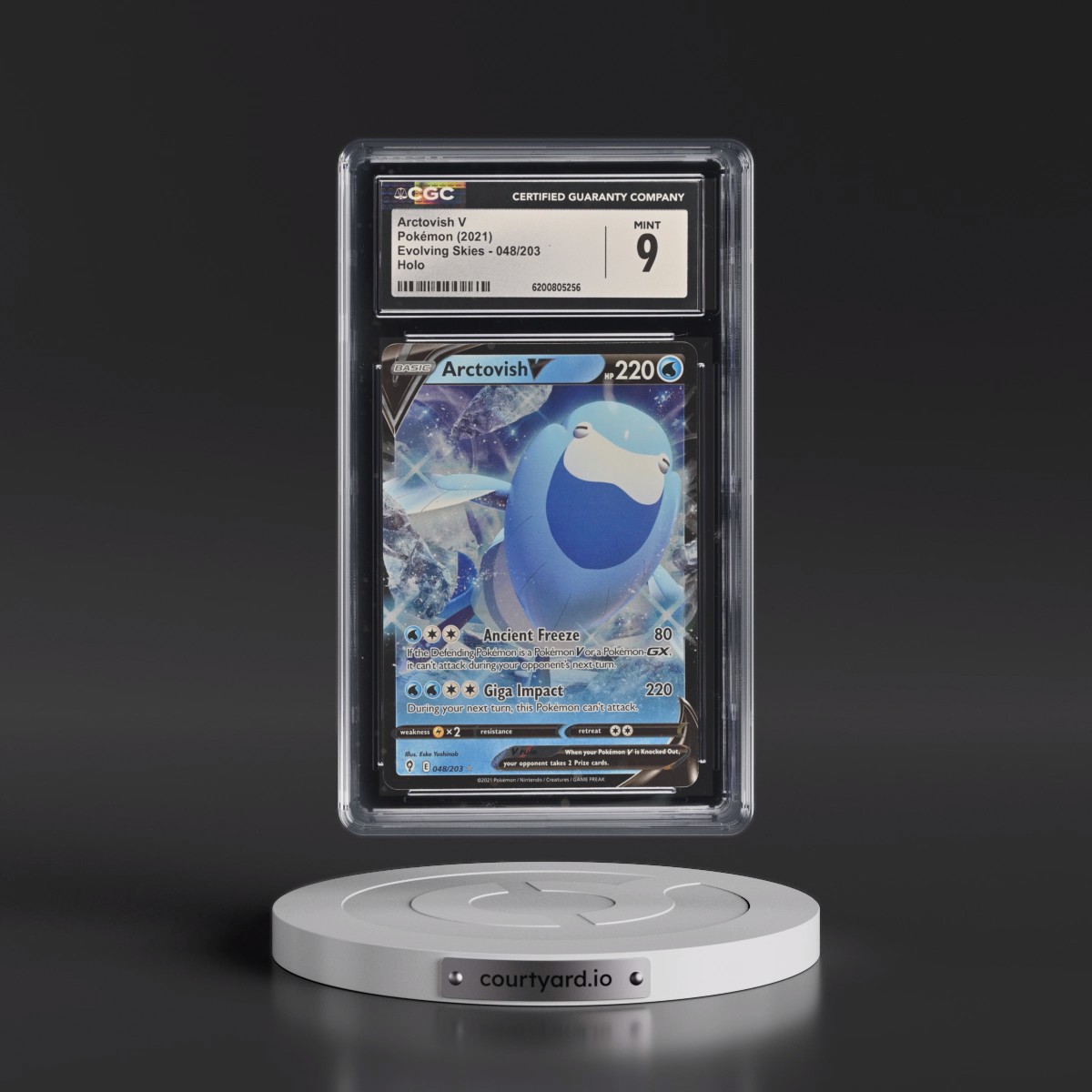 2021 Evolving Skies #048/203 Arctovish V - Holo (CGC 9 MINT)