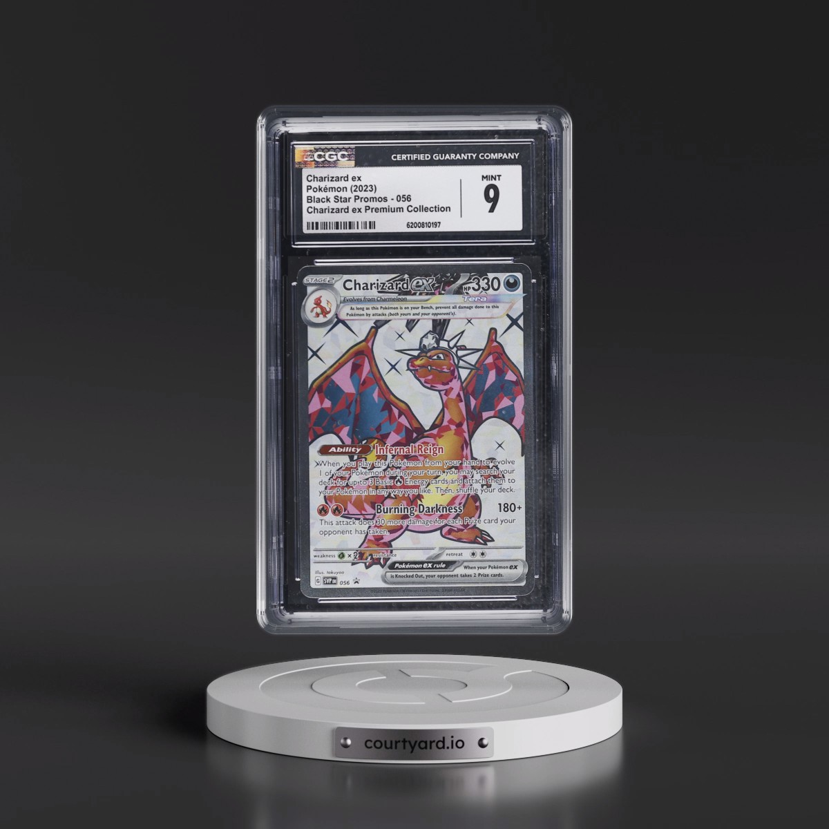 2023 Black Star Promos - Scarlet & Violet SVP EN Charizard ex - Charizard ex Premium Collection (Holo) #056 CGC 9