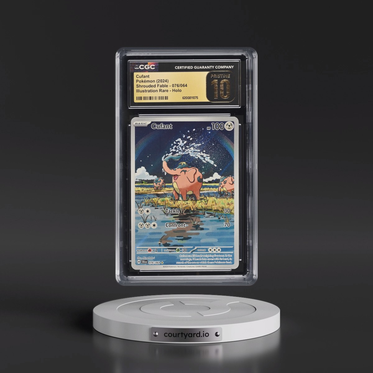 2023 Shrouded Fable - SFA EN #076/064 Cufant - Illustration Rare Holo (CGC 10 PRISTINE)
