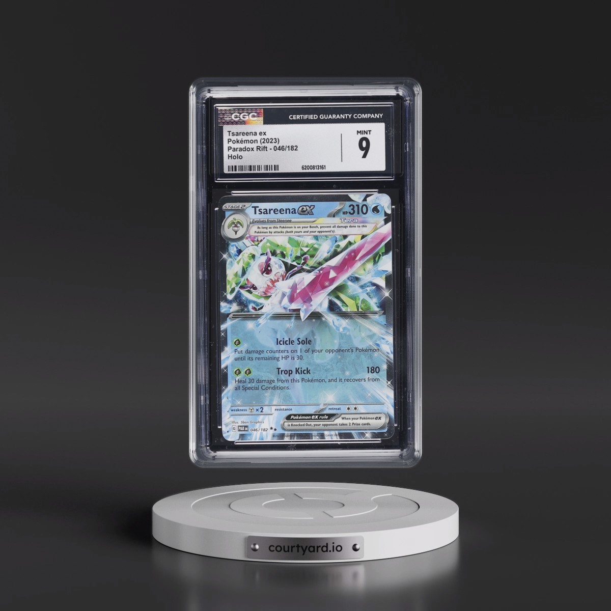 2023 Paradox Rift - PAR EN Tsareena ex - Holo #046/182 CGC 9