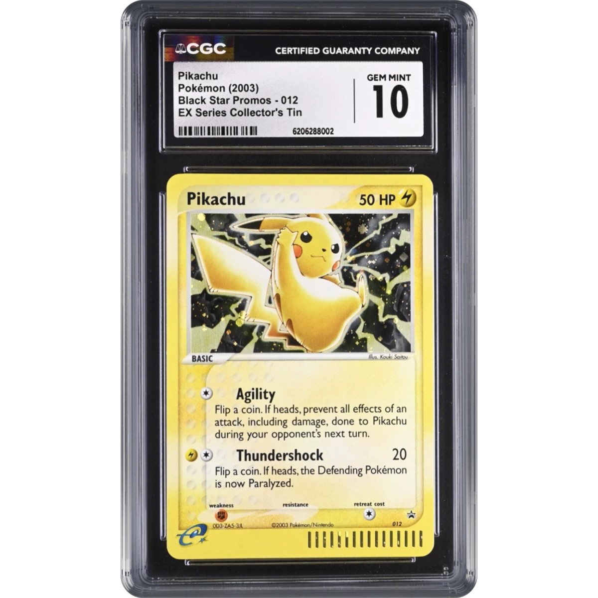 Pikachu card artwork
