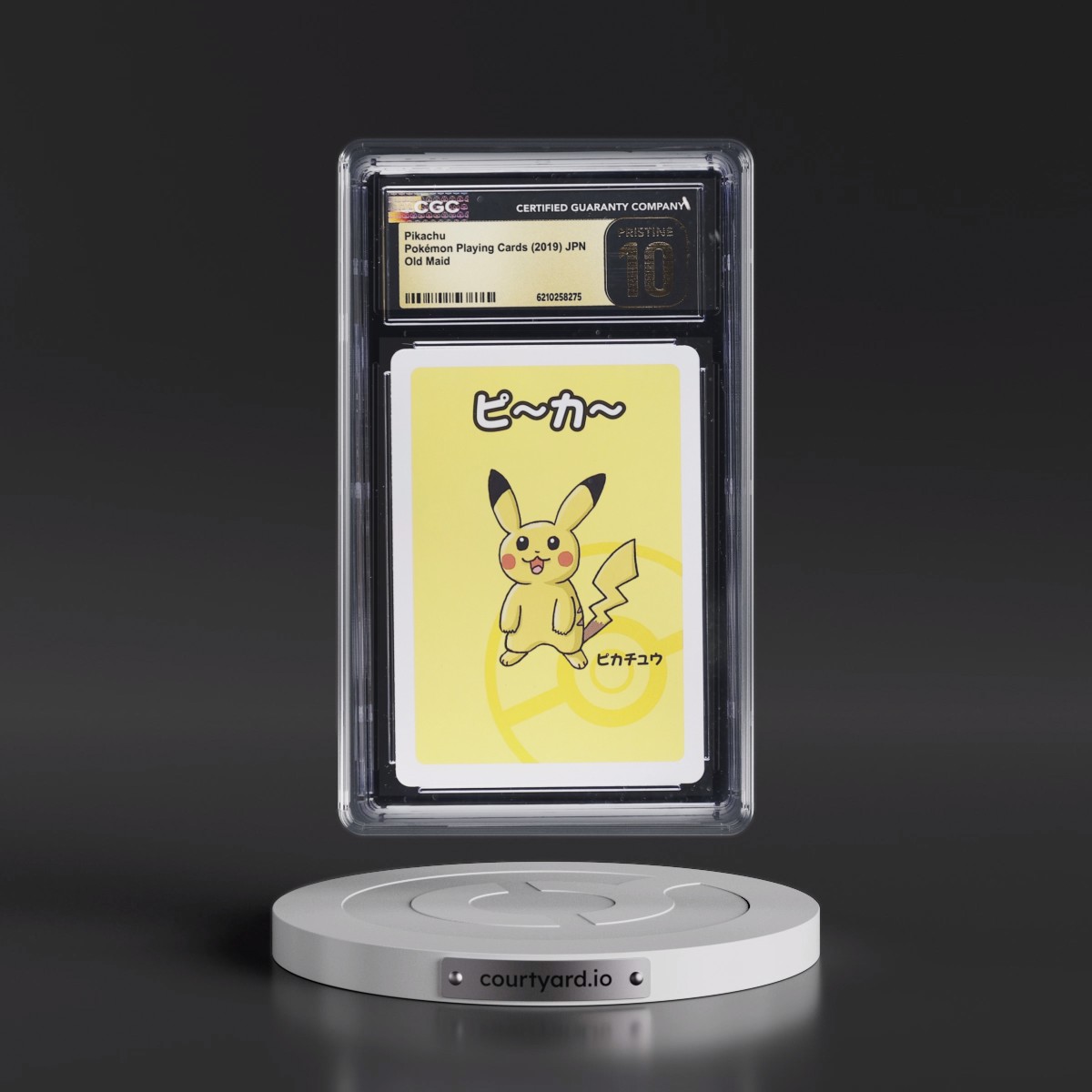 2019 Old Maid (Red Back) Pikachu CGC 10