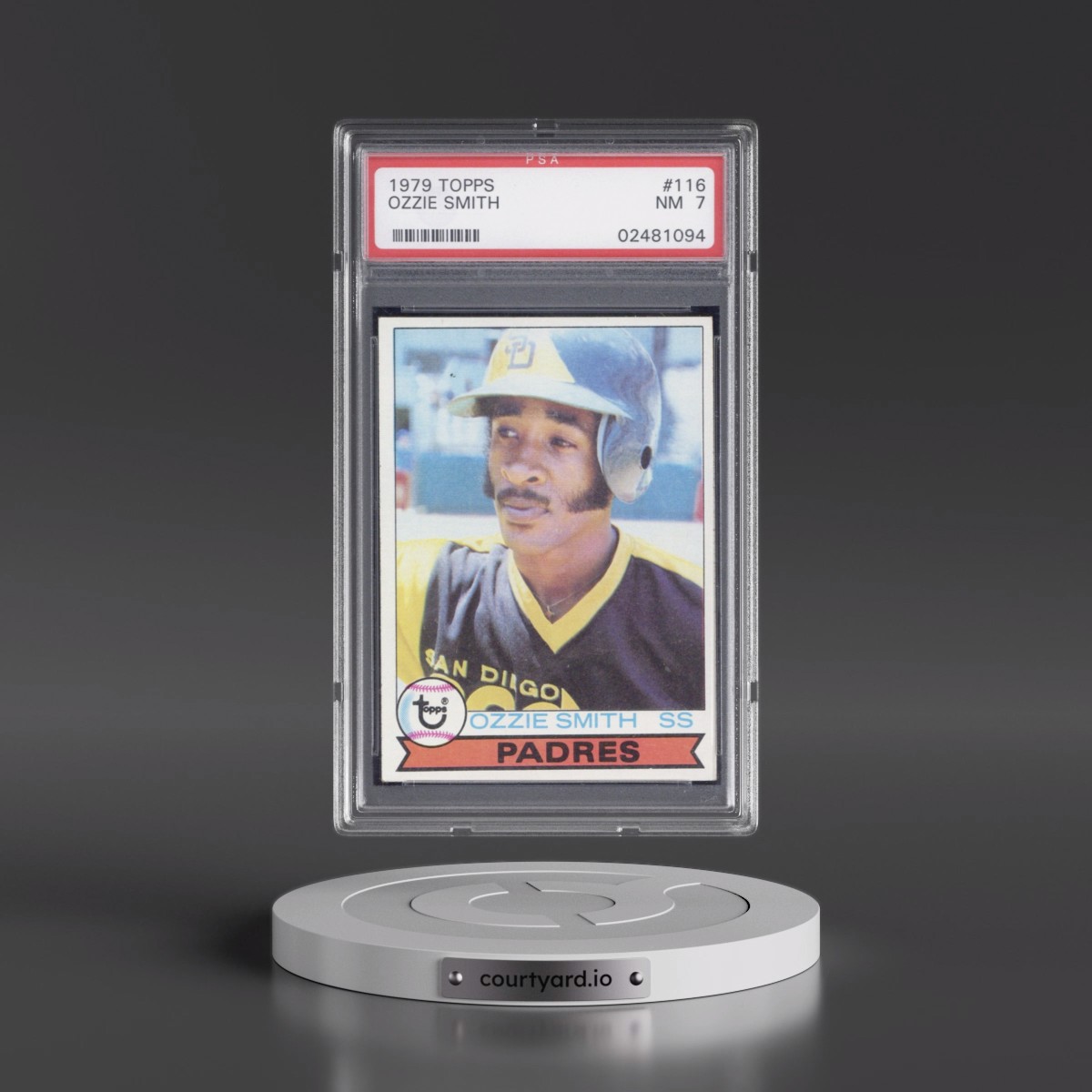 1979 Topps #116 Ozzie Smith (PSA 7 NM)