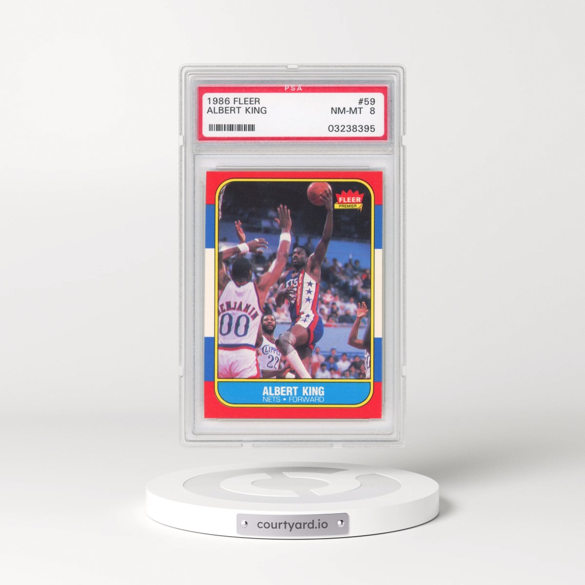 1986 Fleer #59 Albert King (PSA 8 NM-MT)