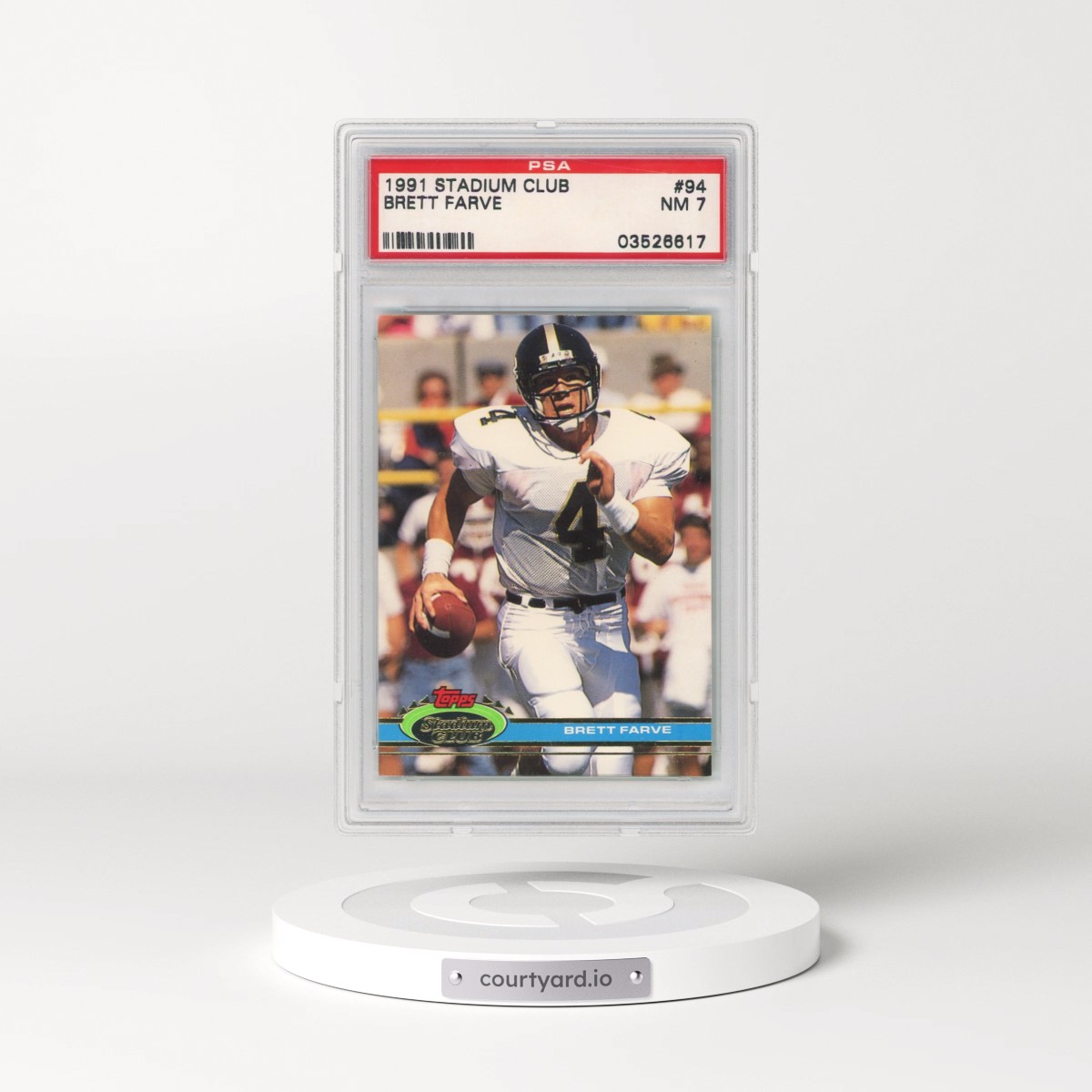 1991 Stadium Club #94 Brett Farve (PSA 7 NM)