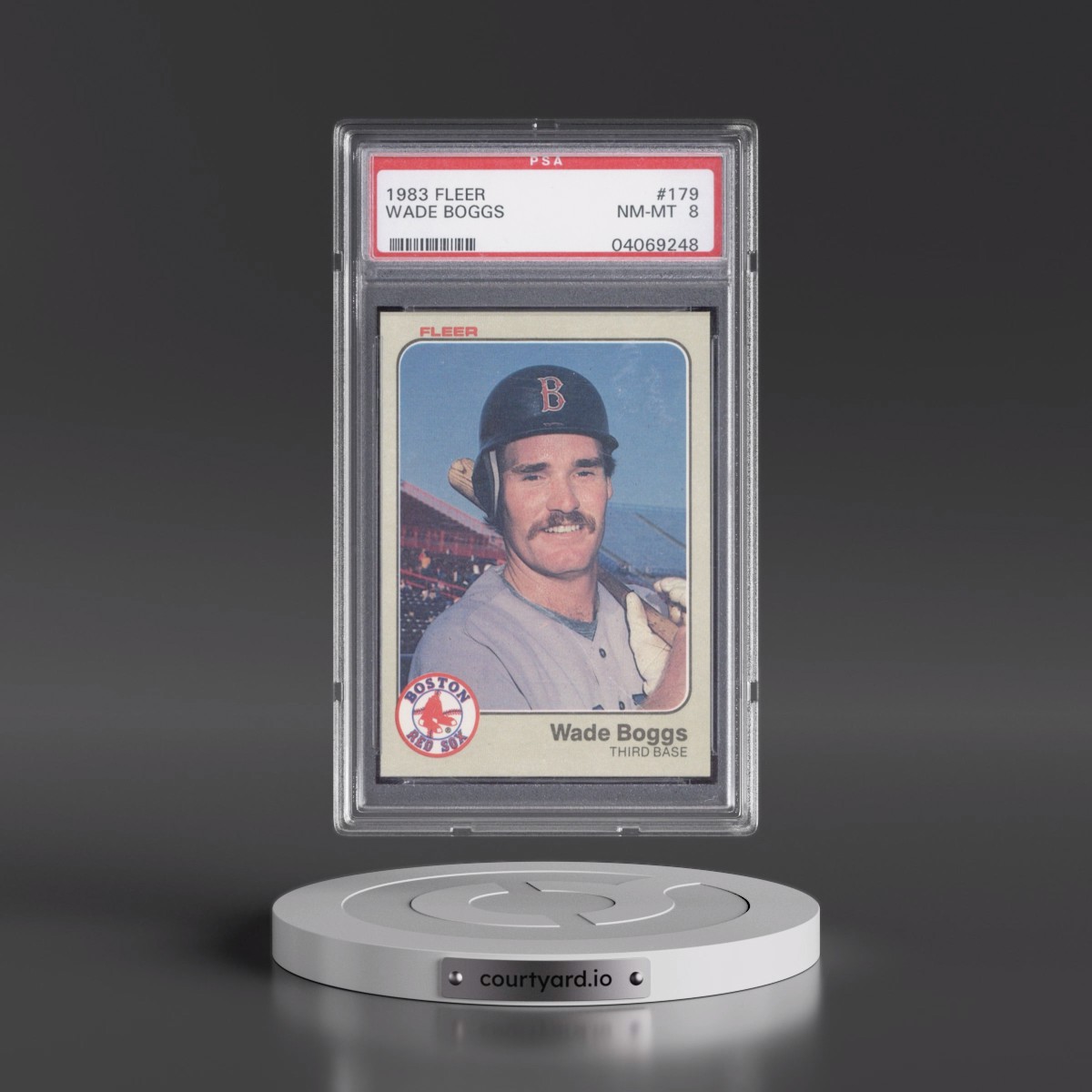 1983 Fleer #179 Wade Boggs (PSA 8 NM-MT)