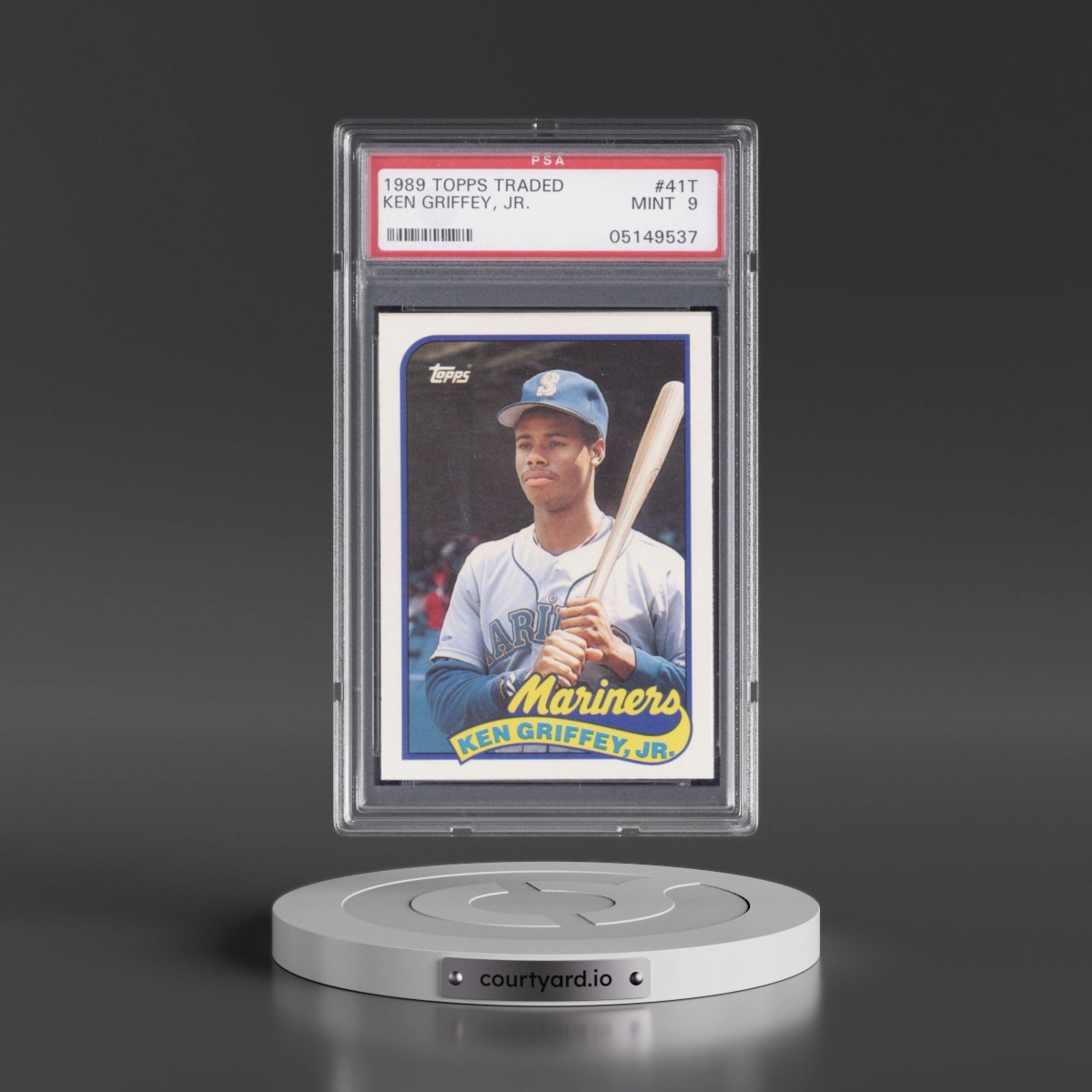 1989 Topps Traded #41T Ken Griffey Jr (PSA 9 MINT)