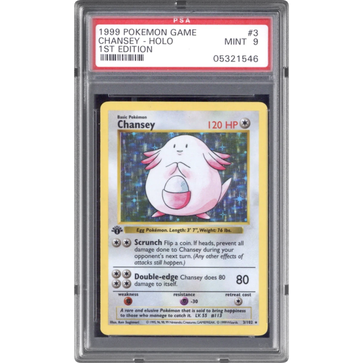 Chansey card artwork