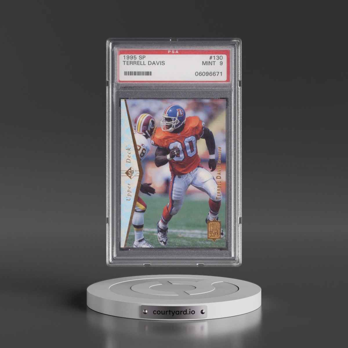 1995 SP #130 Terrell Davis (PSA 9 MINT)