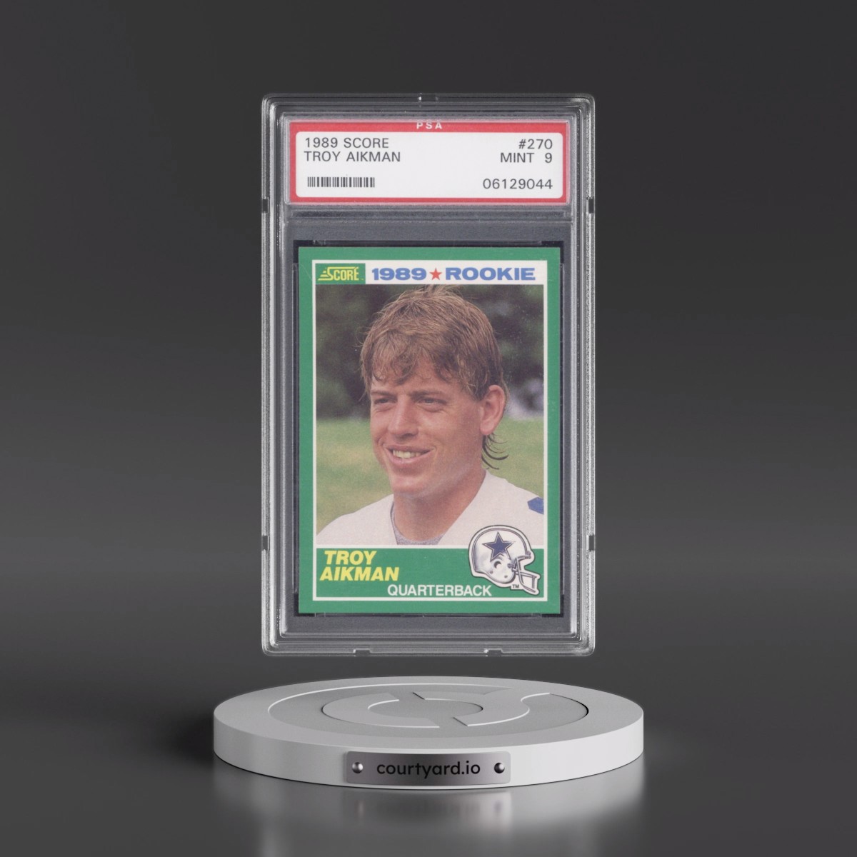 1989 Score #270 Troy Aikman (PSA 9 MINT)