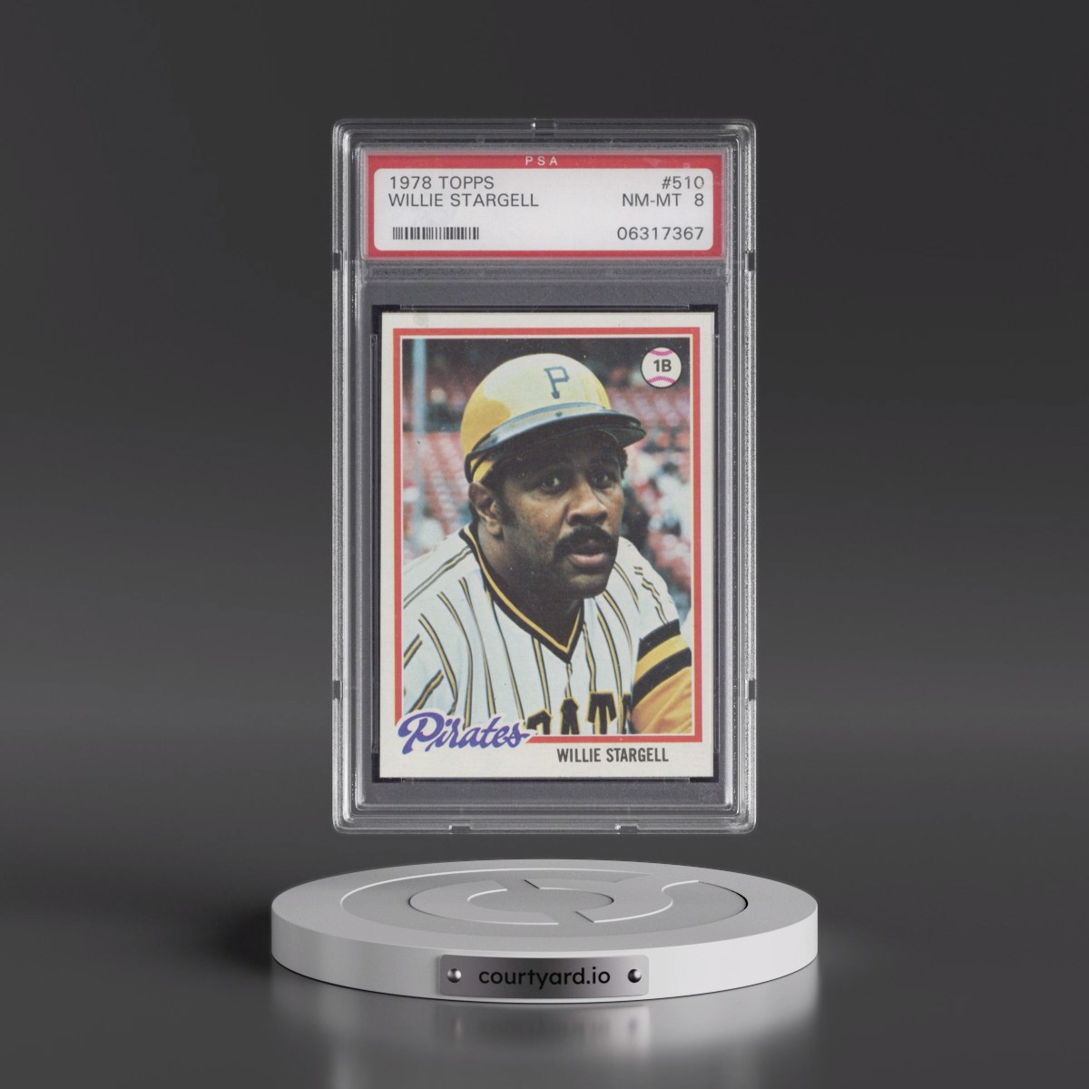 1978 Topps #510 Willie Stargell (PSA 8 NM-MT)