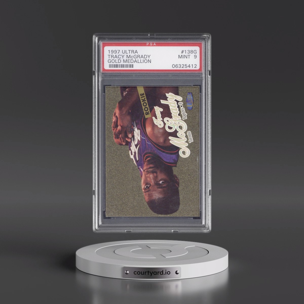 1997 Ultra Tracy McGrady - Gold Medallion #138G PSA 9