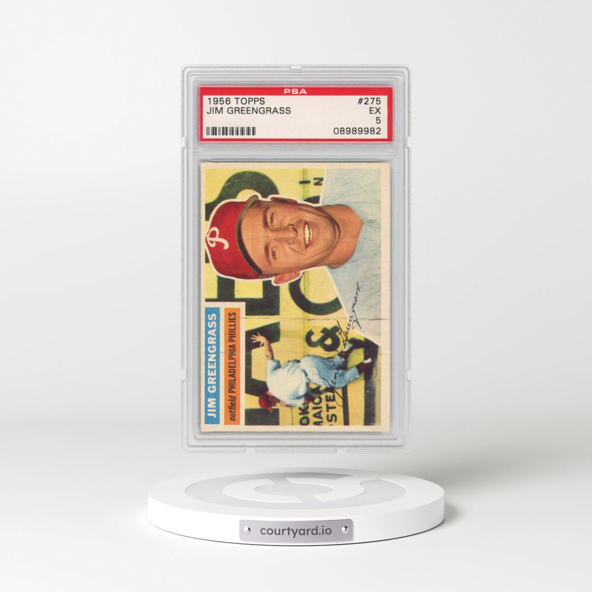1956 Topps #275 Jim Greengrass (PSA 5 EX)