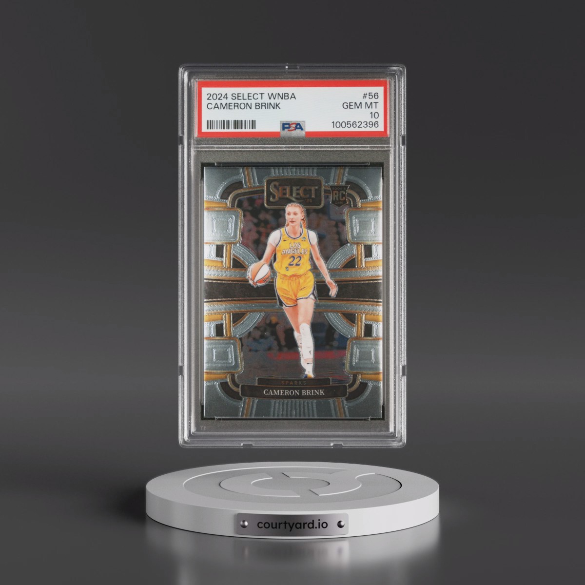 2024 Panini Select WNBA #56 Cameron Brink (PSA 10 GEM MINT)