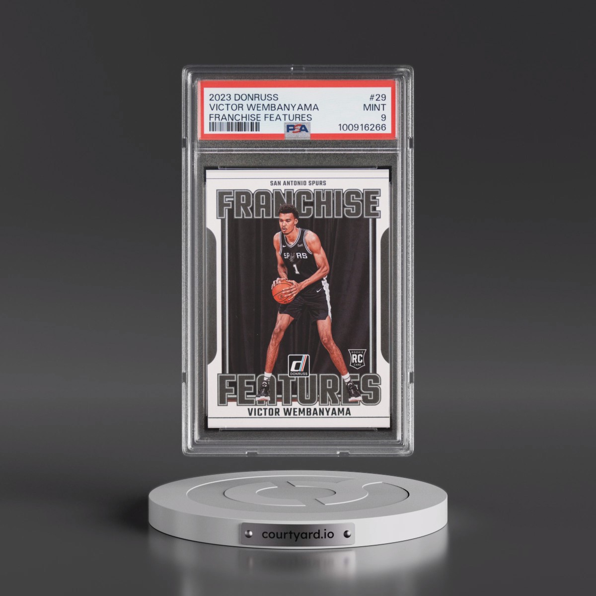 2023 Panini Donruss Franchise Features #29 Victor Wembanyama (PSA 9 MINT)