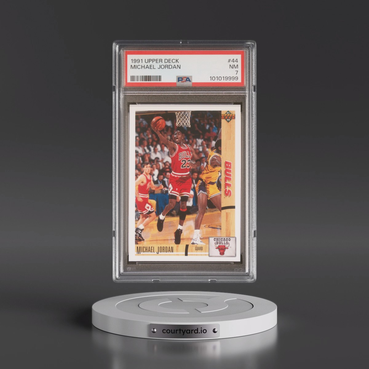 1991 Upper Deck Michael Jordan #44 PSA 7