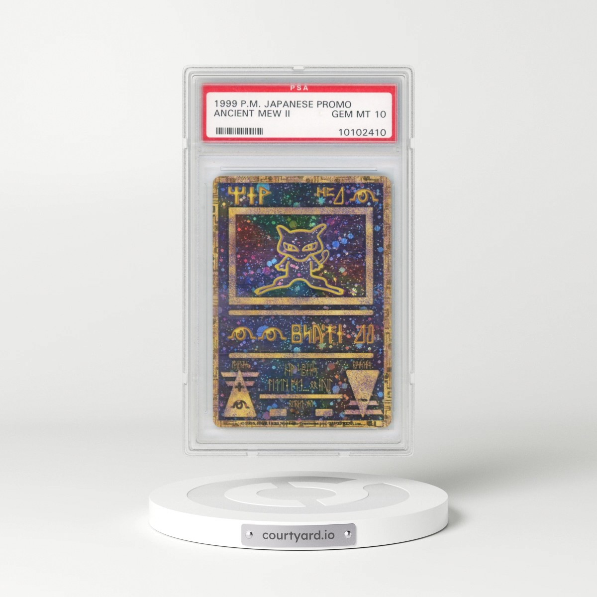 1998-99 Pokémon Pokemon Japanese Promo Ancient Mew II (PSA 10 GEM MINT)