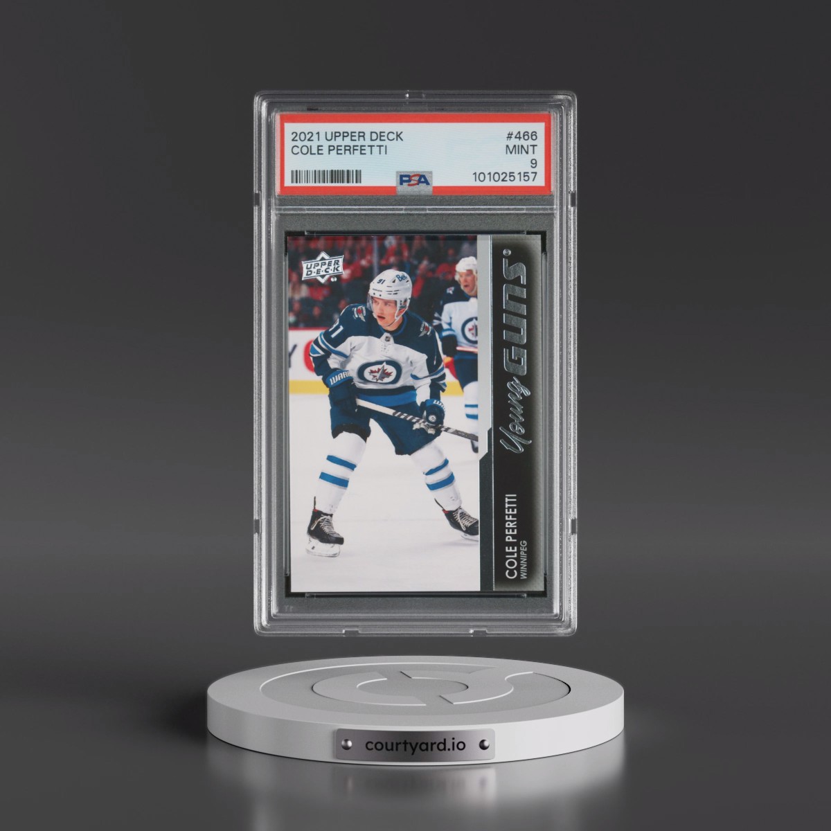 2021 Upper Deck Cole Perfetti #466 PSA 9