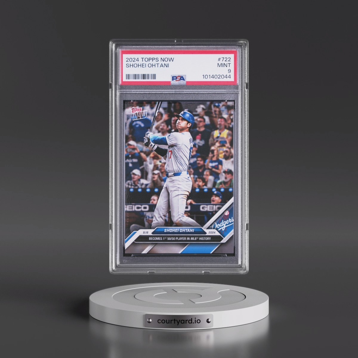 2024 Topps Now #722 Shohei Ohtani (PSA 9 MINT)