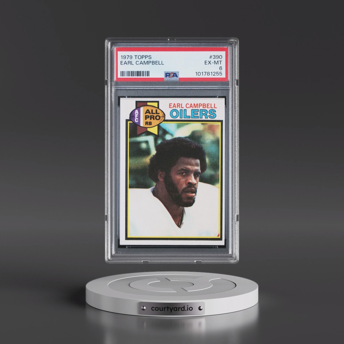 1979 Topps #390 Earl Campbell (PSA 6 EX-MT)