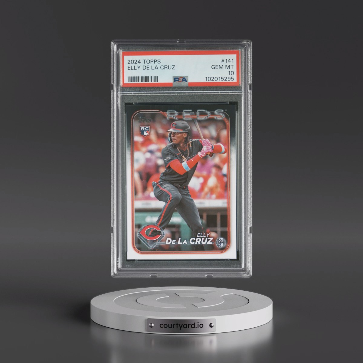 2024 Topps #141 Elly de La Cruz (PSA 10 GEM MINT)