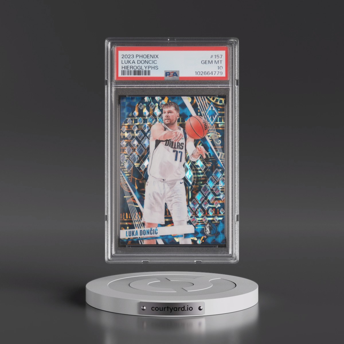 2023 Panini Phoenix Luka Doncic - Hieroglyphs #157 PSA 10