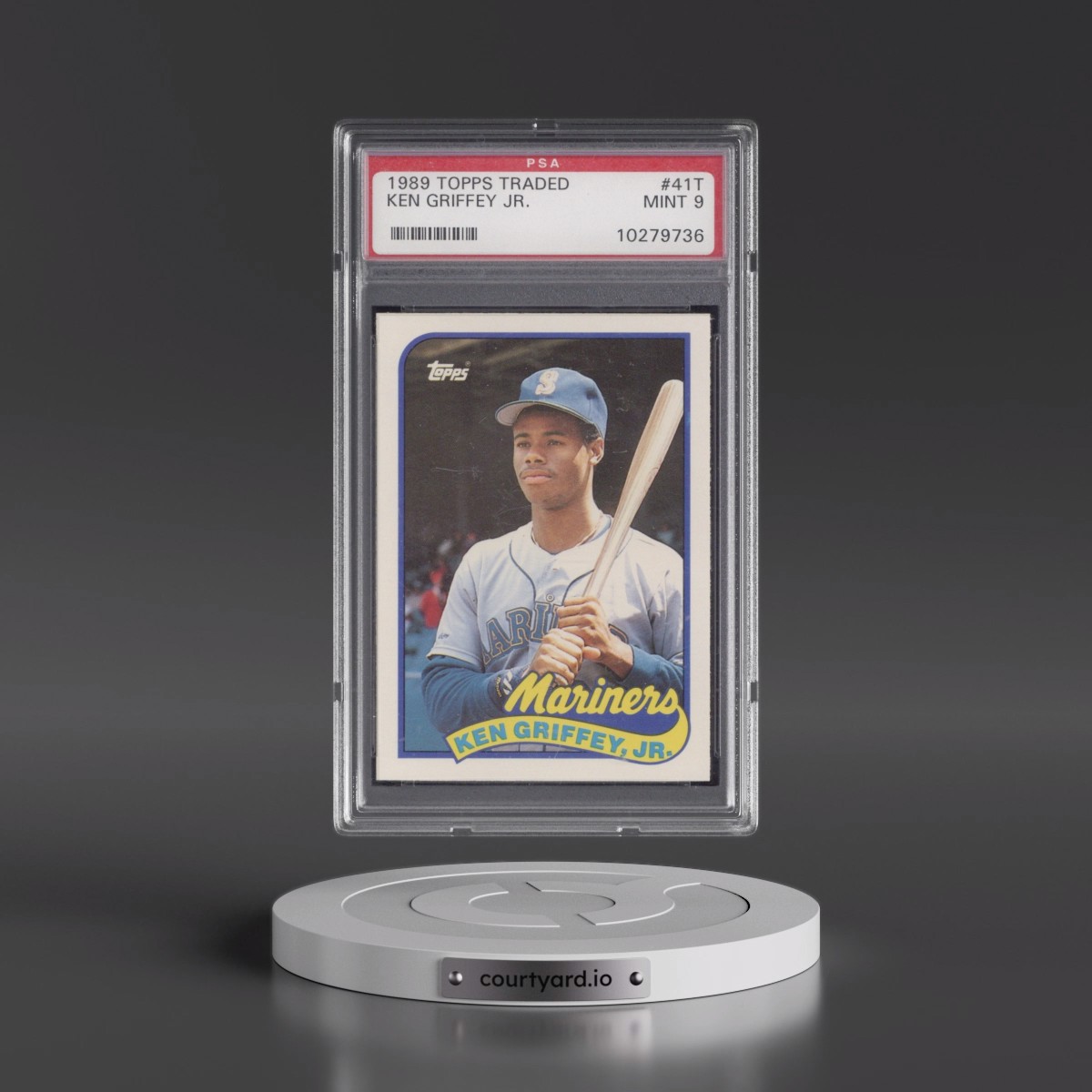 1989 Topps Traded #41T Ken Griffey Jr (PSA 9 MINT)