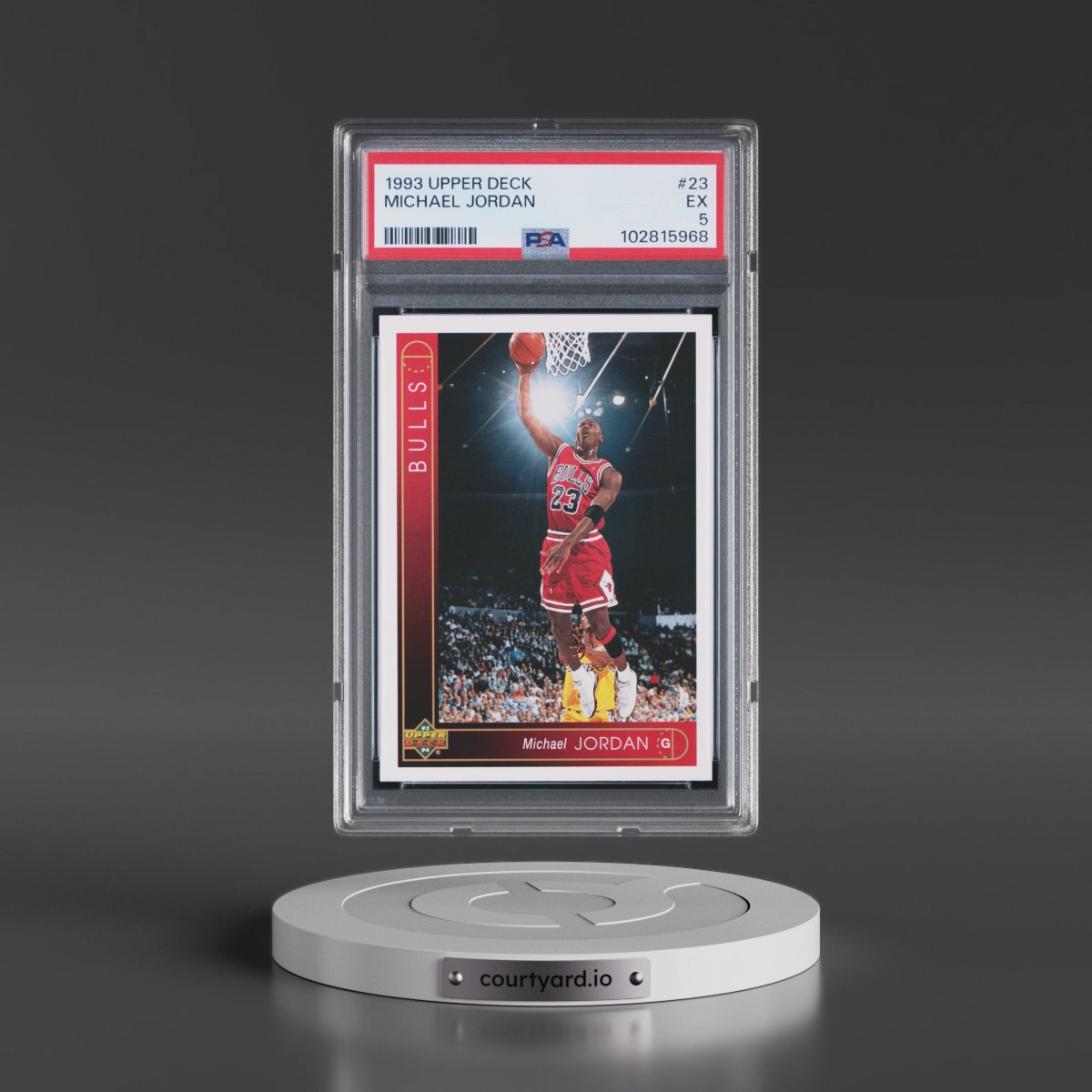 1993 Upper Deck #23 Michael Jordan (PSA 5 EX)