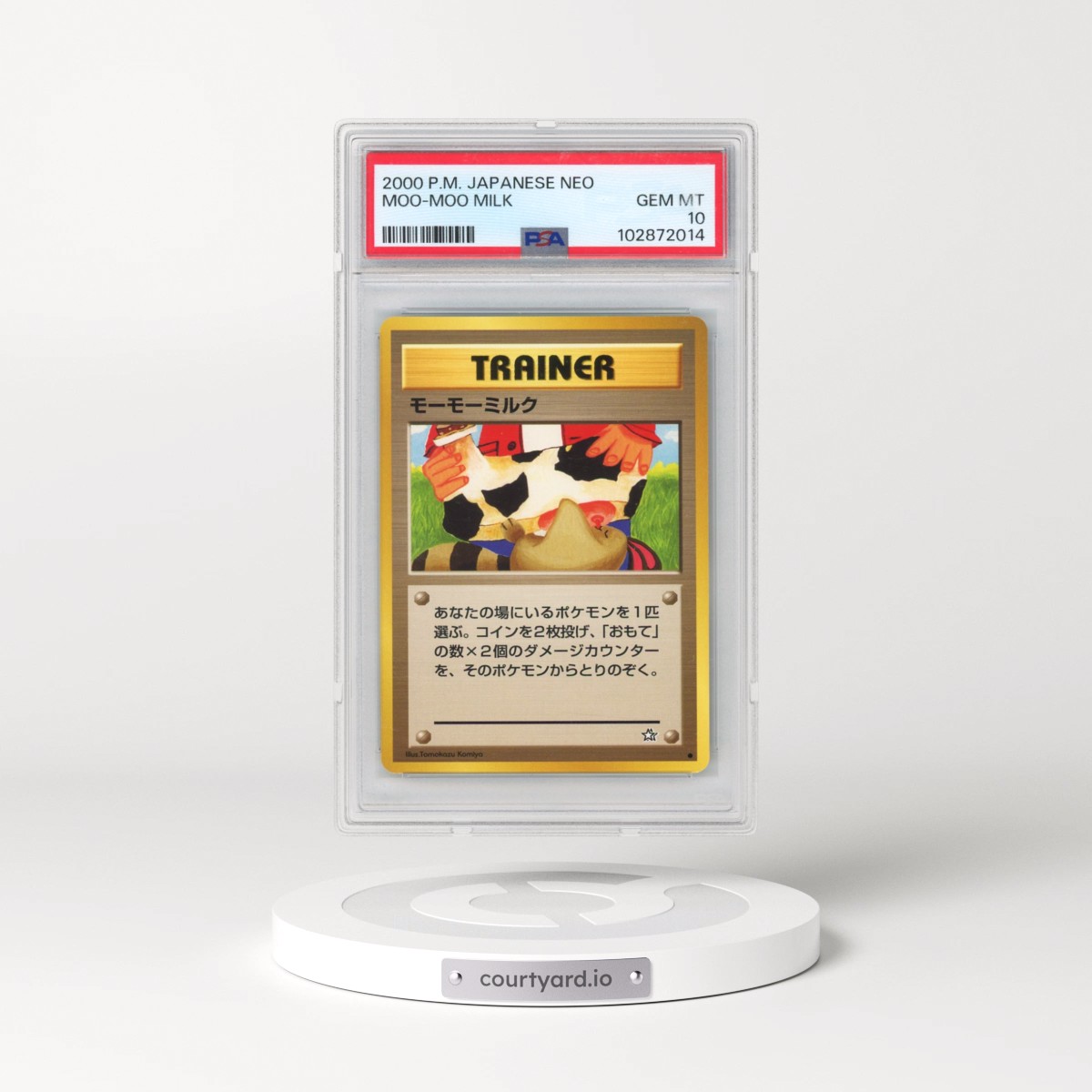 2000 Pokémon Neo Moo-Moo Milk (PSA 10 GEM MINT)