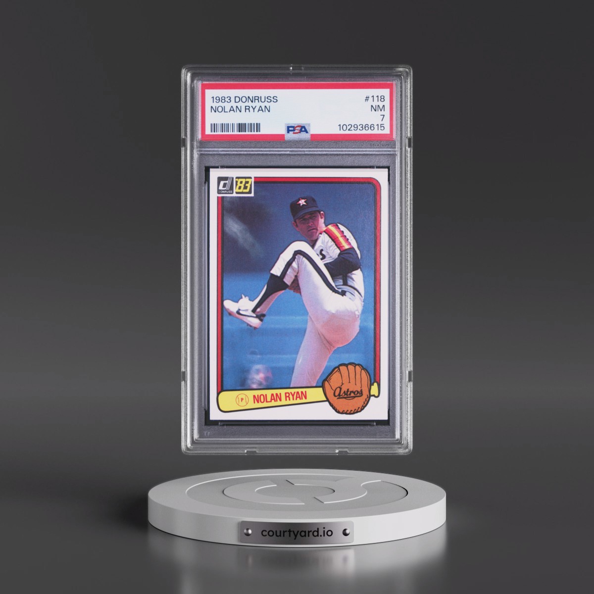 1983 Donruss #118 Nolan Ryan (PSA 7 NM)