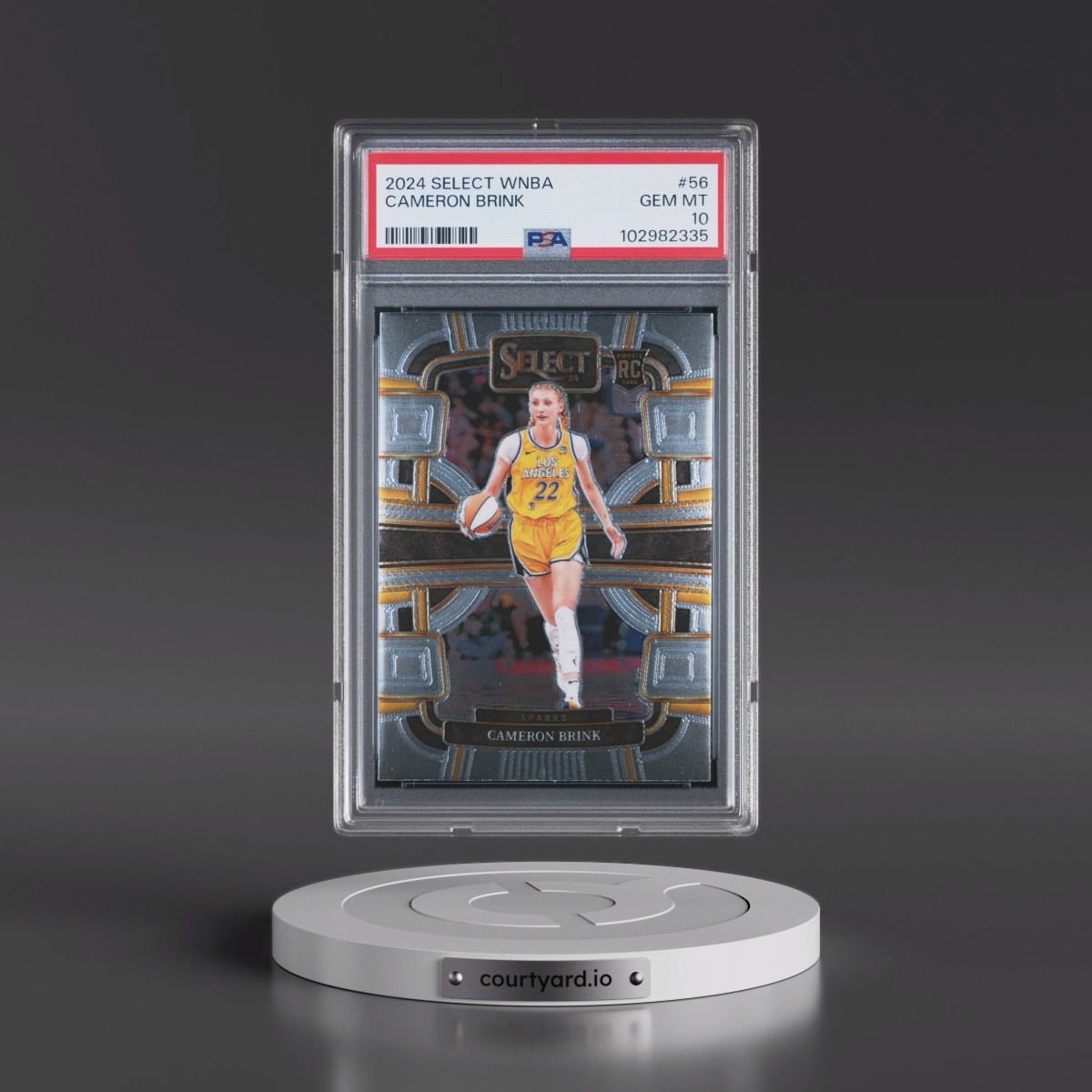 2024 Panini Select WNBA #56 Cameron Brink (PSA 10 GEM MINT)