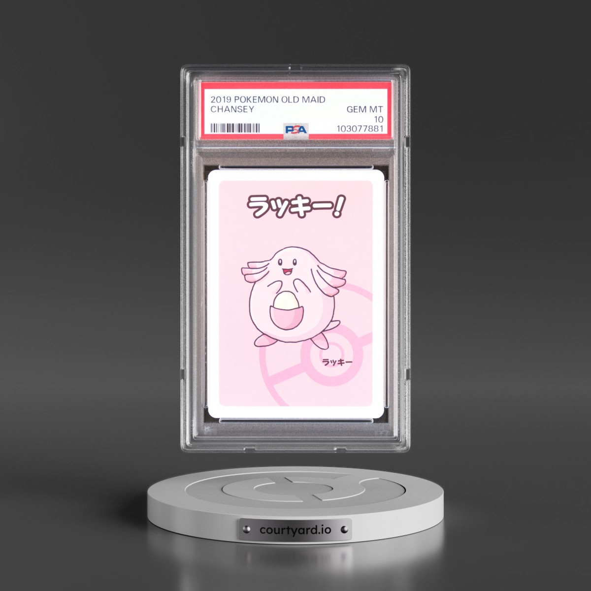 2019 Pokémon Old Maid Chansey (PSA 10 GEM MINT)