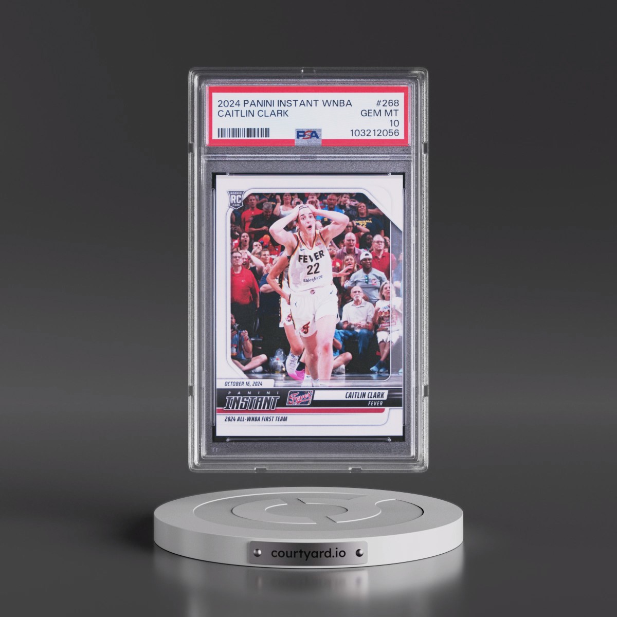 2024 Panini Instant WNBA #268 Caitlin Clark (PSA 10 GEM MINT)
