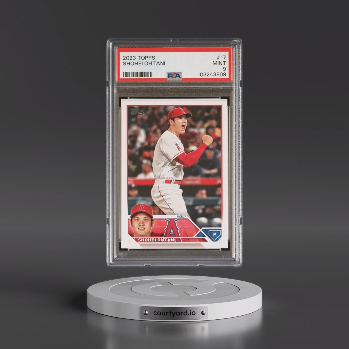 2023 Topps #17 Shohei Ohtani (PSA 9 MINT)