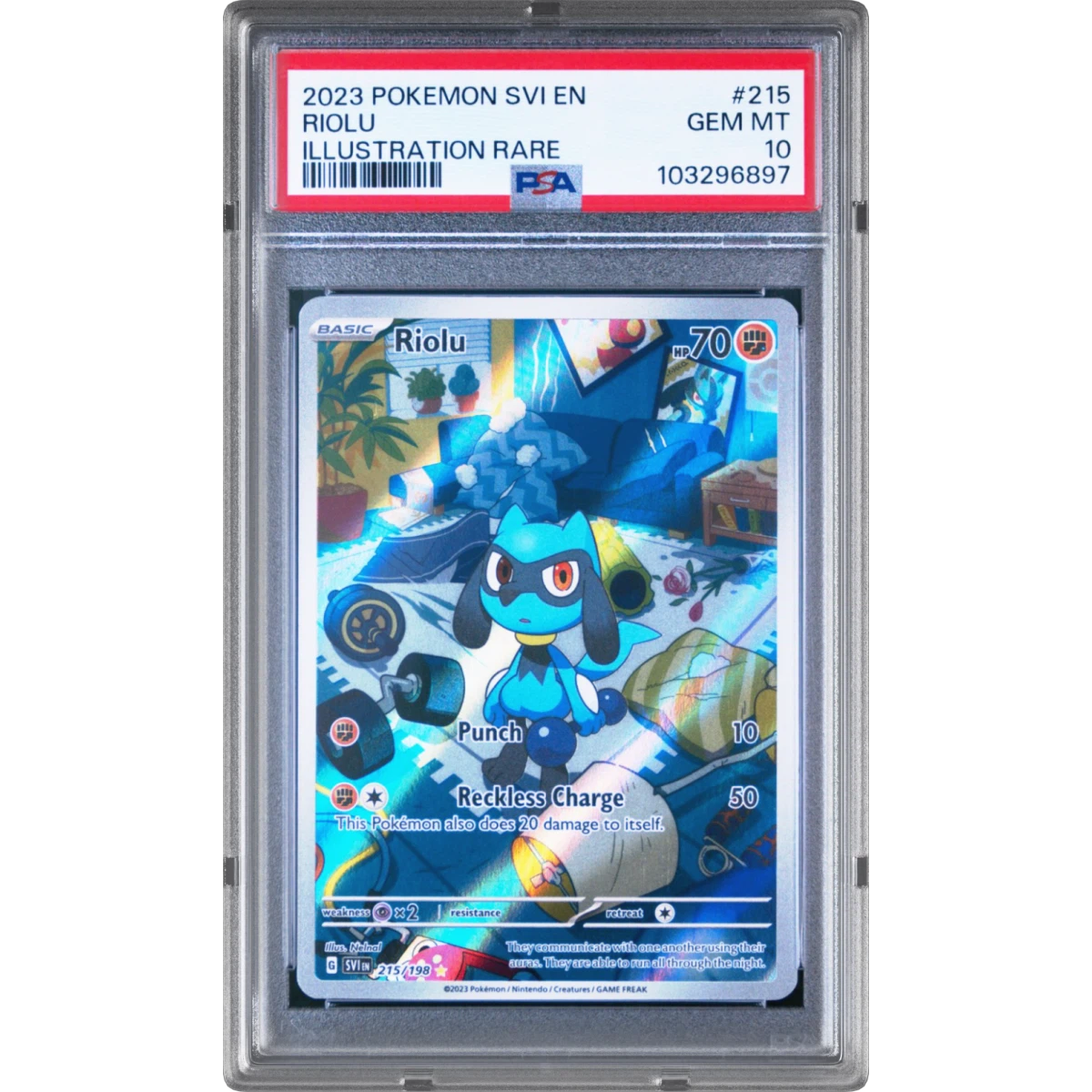 Riolu card artwork