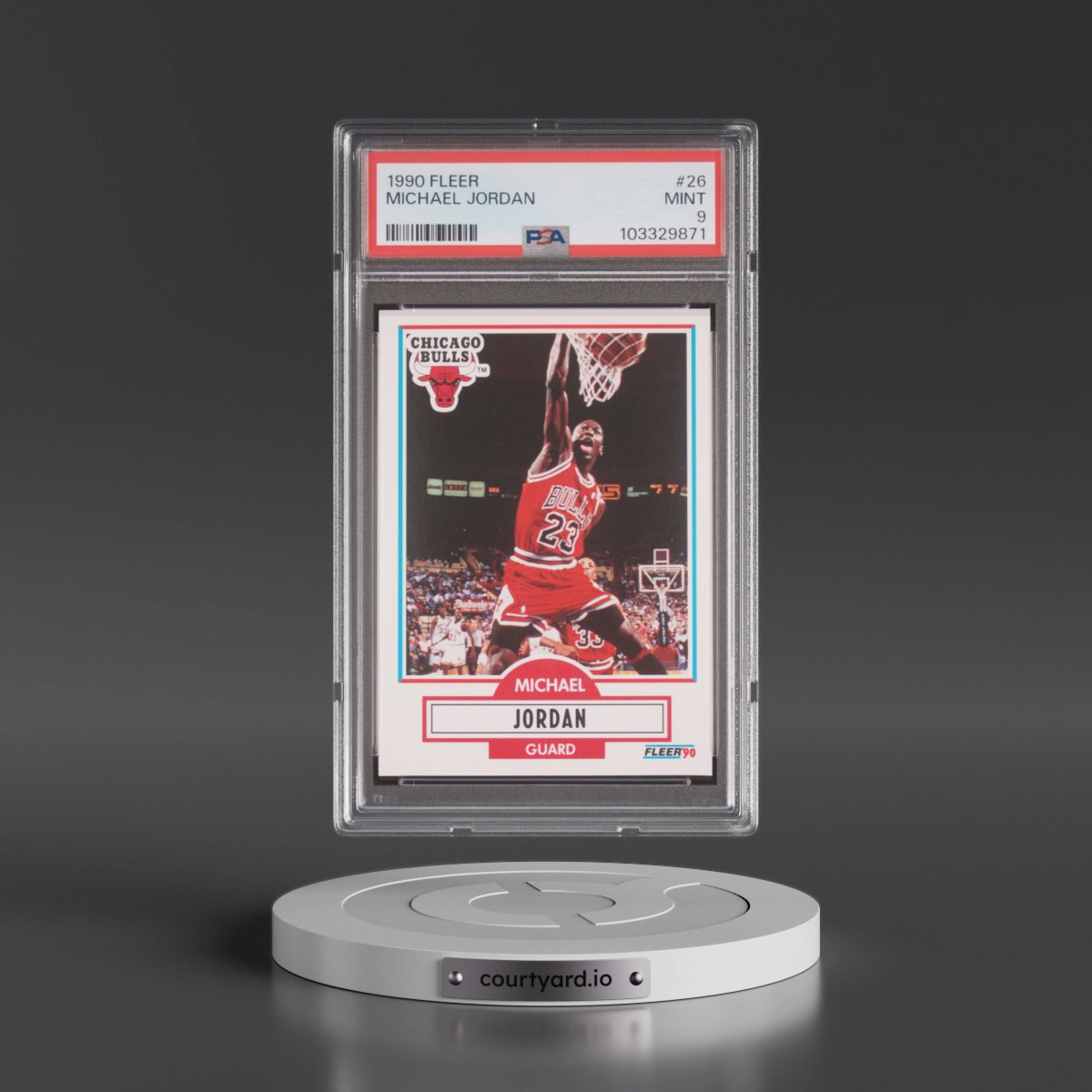 1990 Fleer #26 Michael Jordan (PSA 9 MINT)