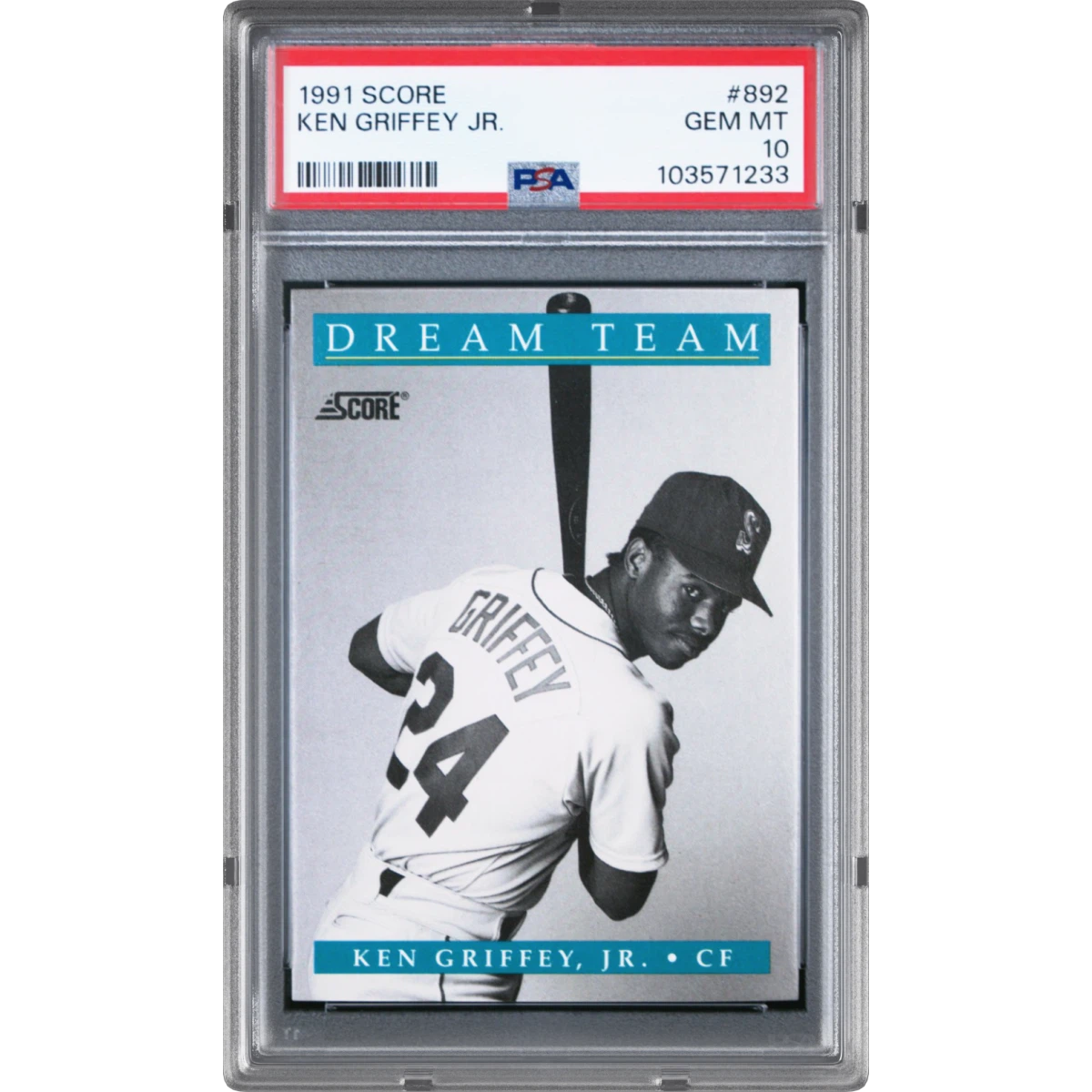 1991 Score #892 Ken Griffey Jr (PSA 10 GEM MINT)