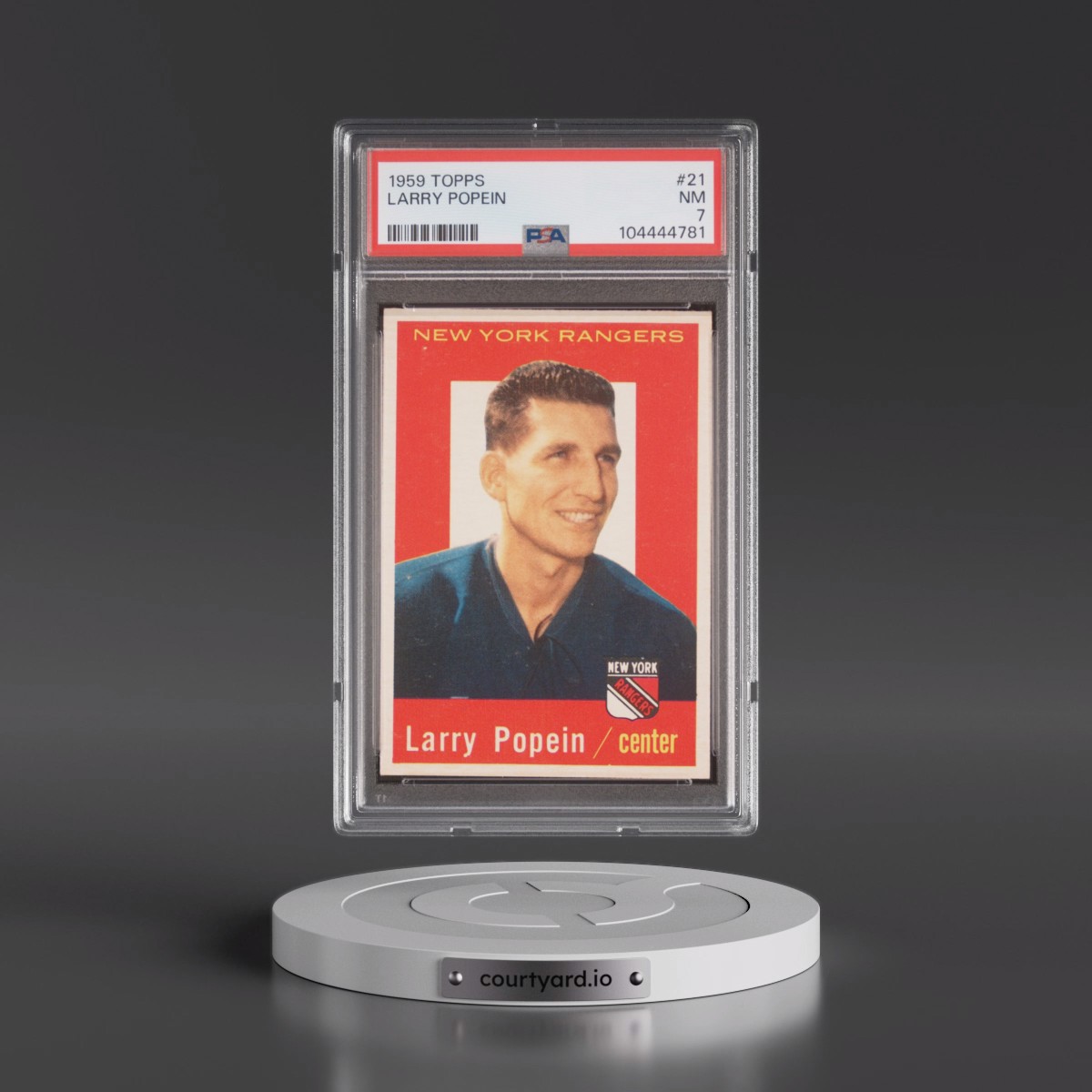 1959 Topps Larry Popein #21 PSA 7