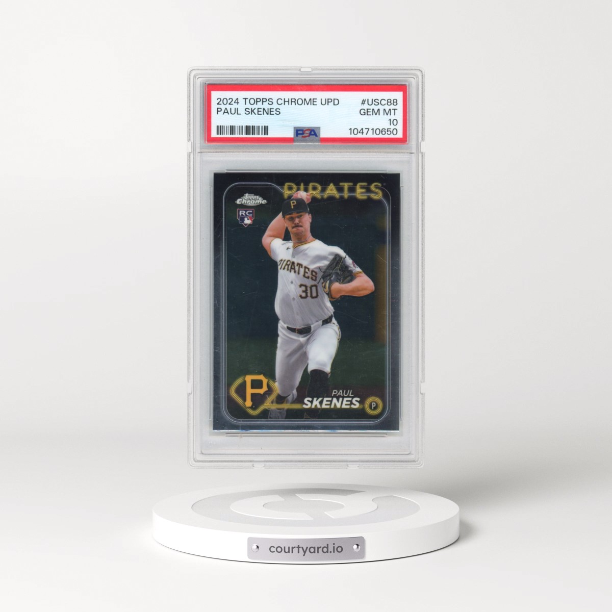 2024 Topps Chrome Update #USC88 Paul Skenes (PSA 10 GEM MINT)