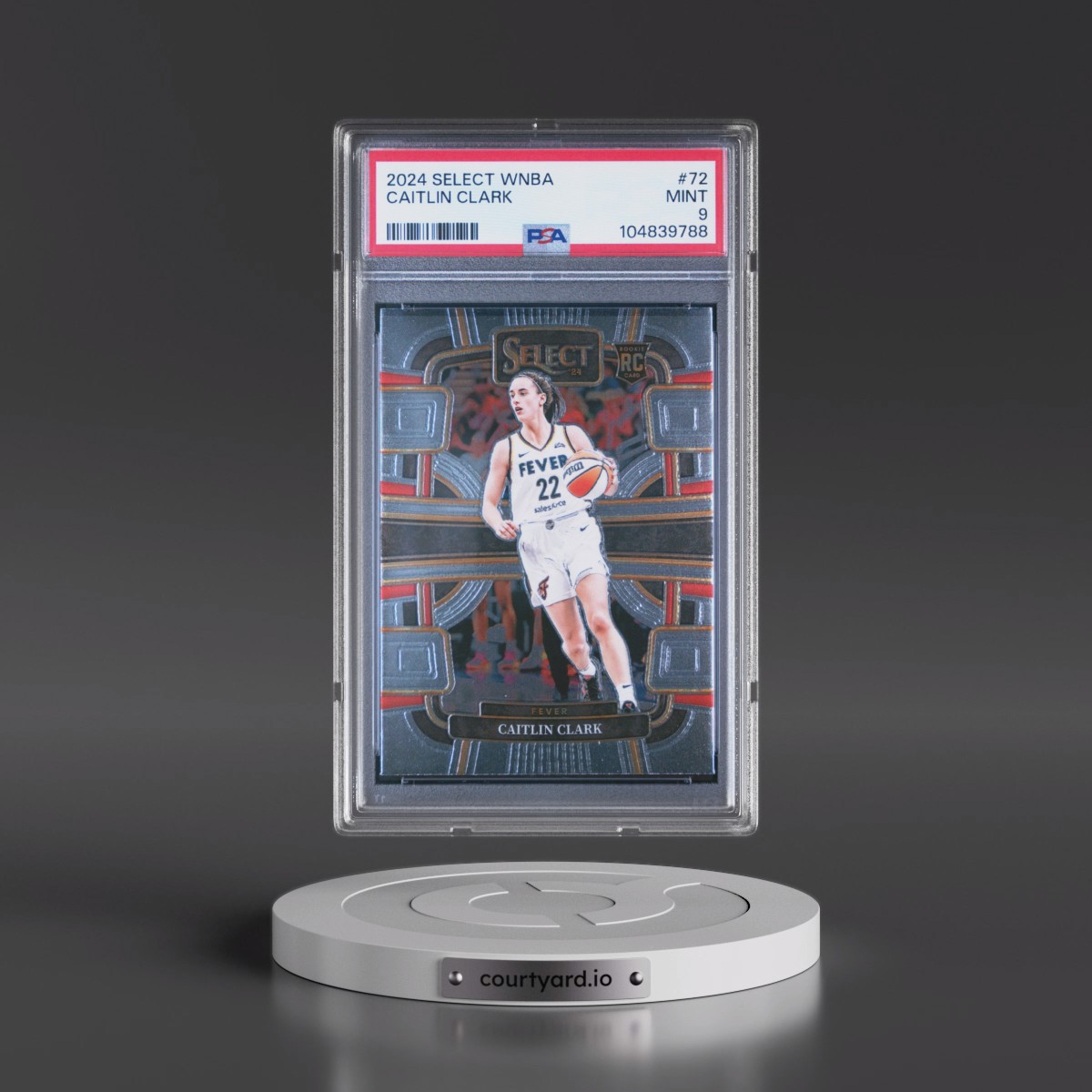 2024 Panini Select WNBA #72 Caitlin Clark (PSA 9 MINT)